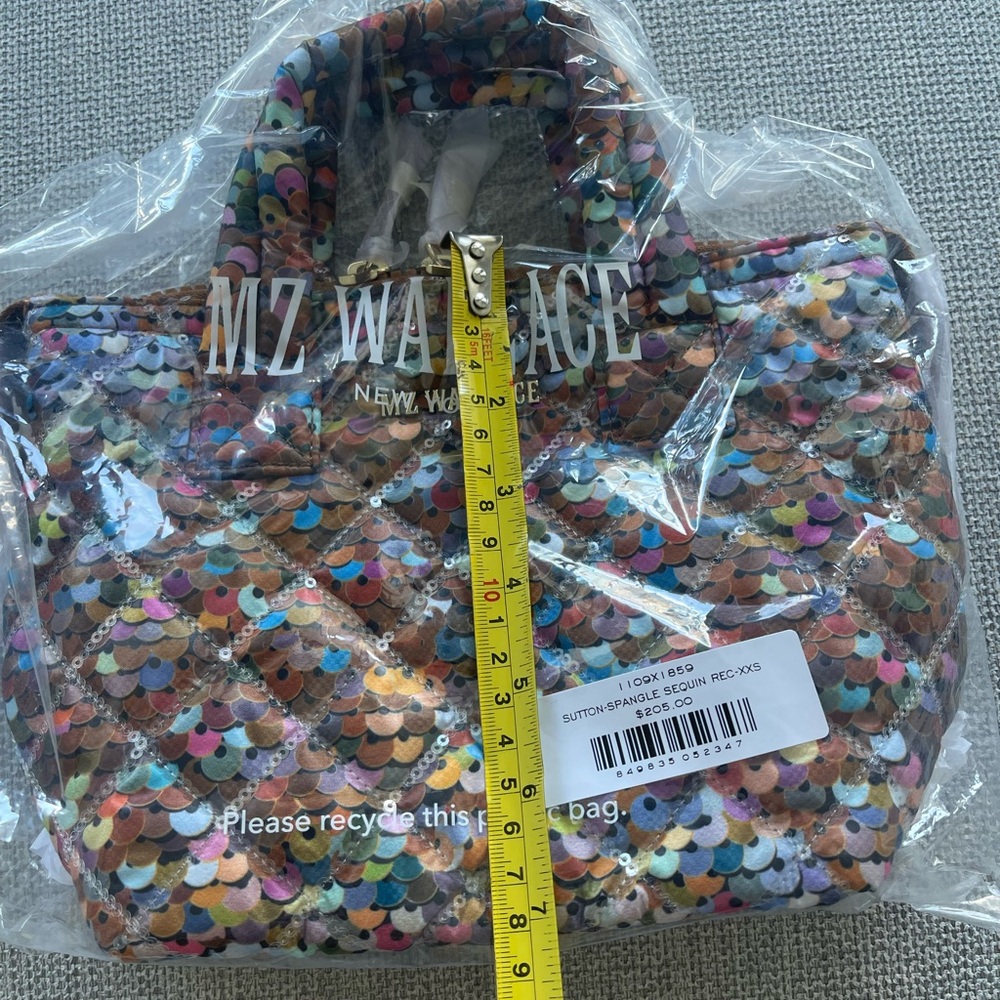Multicolor Sequin Women's Bag - Picture 6 of 7